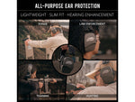 ISOtunes Sport DEFY Slim Passive Earmuffs