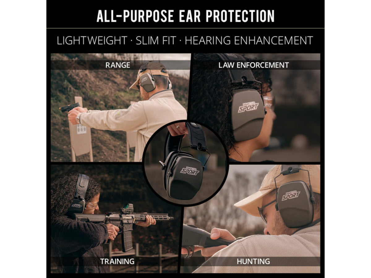 ISOtunes Sport DEFY Slim Passive Earmuffs