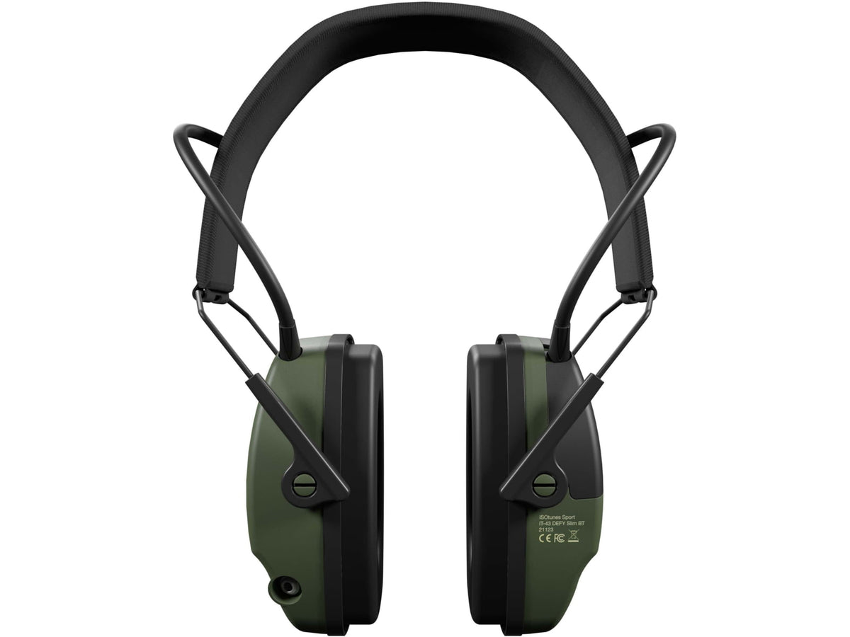 ISOtunes Sport DEFY Slim BT Tactical Earmuffs with Bluetooth 21 NRR