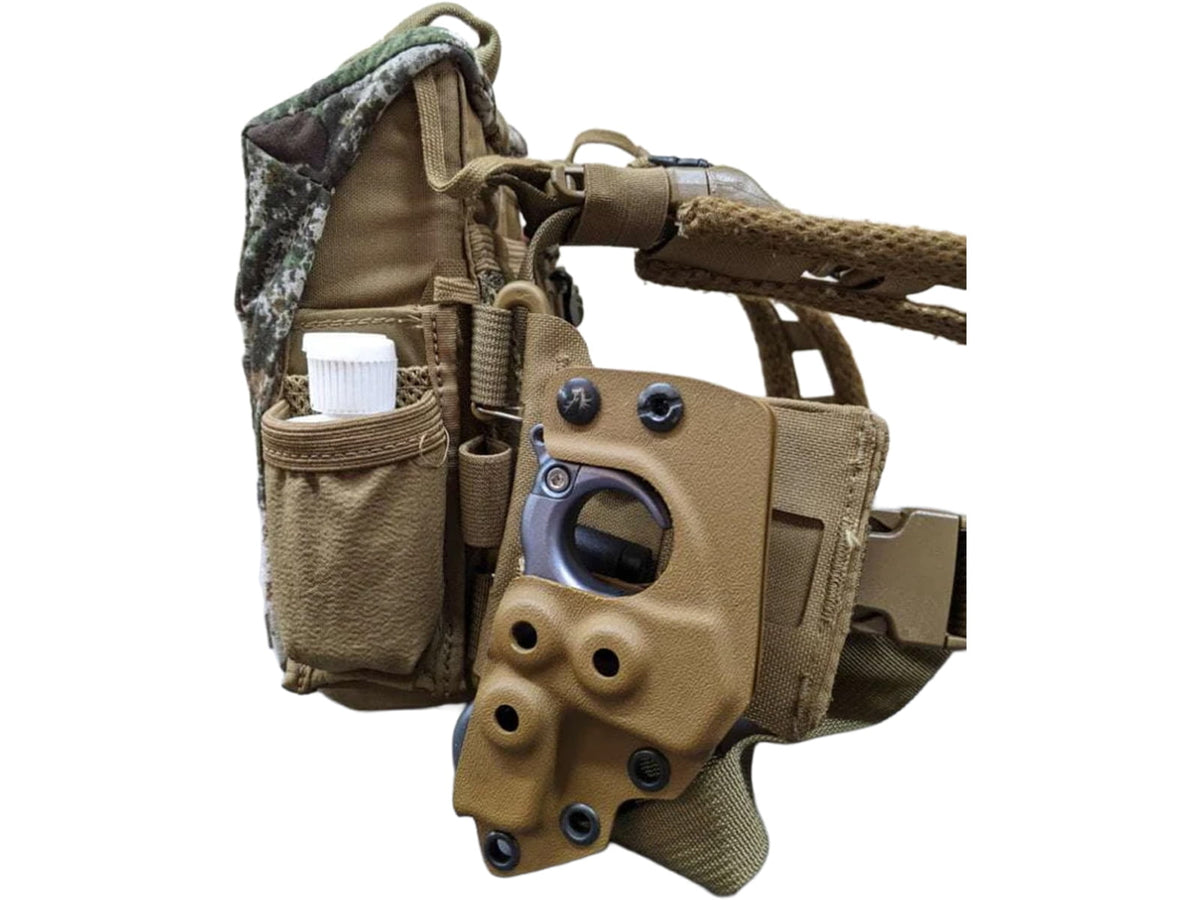 Ivory Holsters Robin Hood Release Holster Coyote Brown IVHRHRHCB