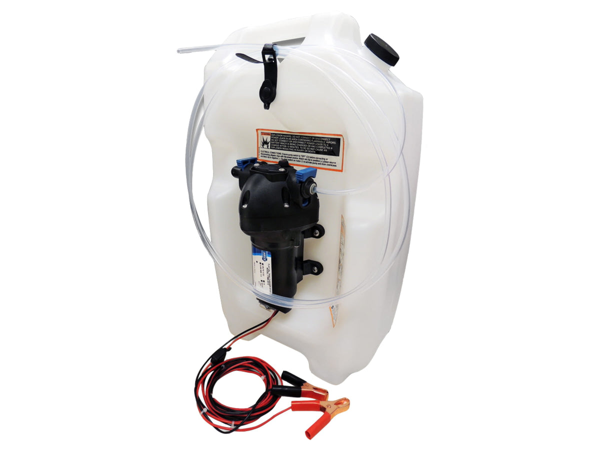 Jabsco Flat Tank Oil Changer System - 3-1/2 Gallon Tank - 12V 17860-2012
