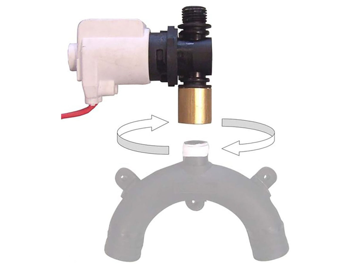 Jabsco Loop Solenoid Valve f/37010 Series Toilet Vented 37068-2000