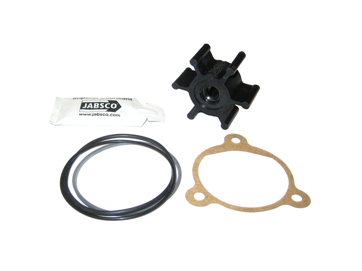 Jabsco Neoprene Impeller Kit w/Cover Gasket or O-Ring - 6-Blade - 5/16 Shaft Diameter 6303-0001-P