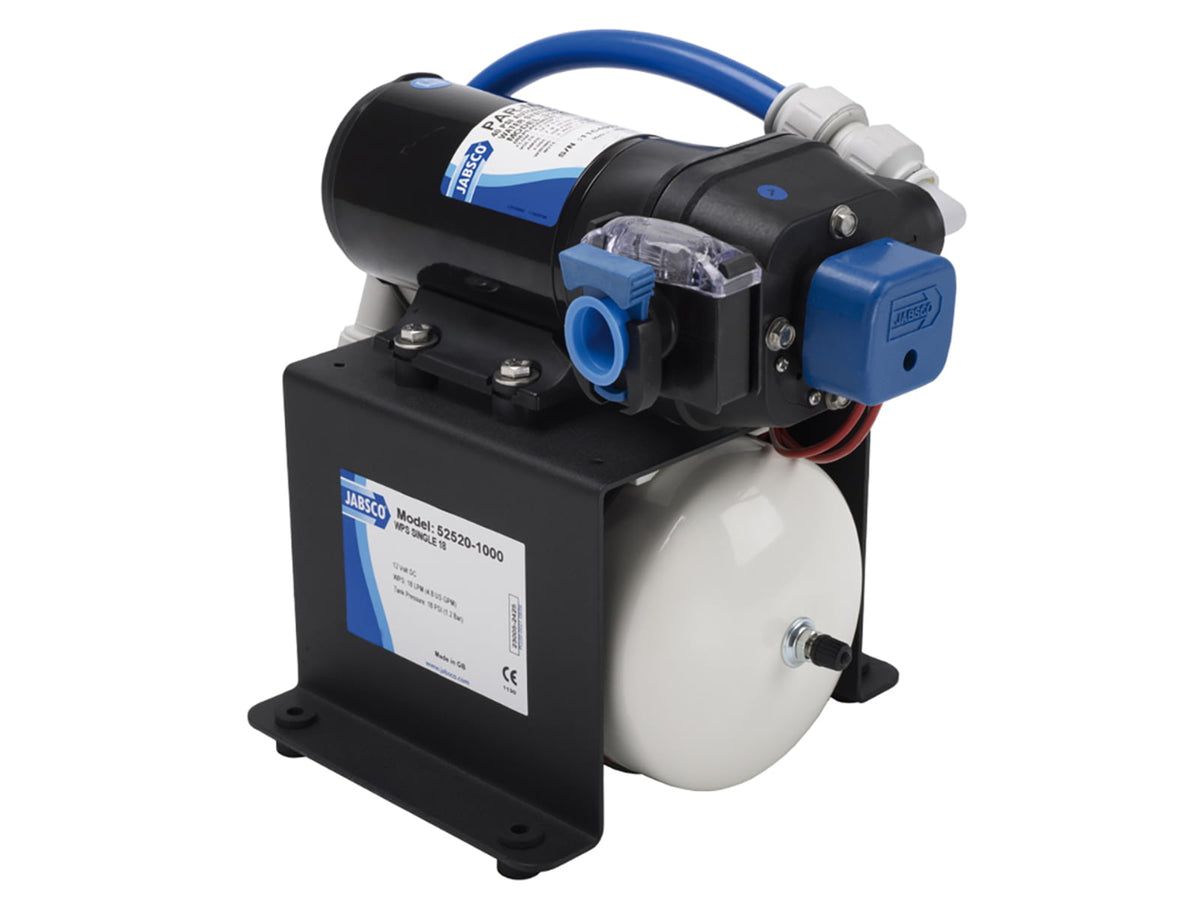 Jabsco Sinlge Stack Water System - 4.8 GPM - 40PSI - 12V 52520-1000
