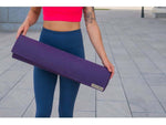 Jade Yoga Voyager Yoga Mat 24x68in Purple 668P