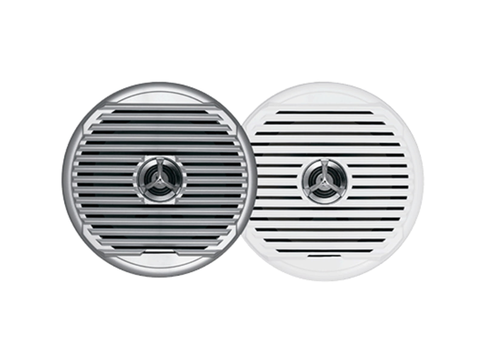 Jensen 6.5in Coaxial Speakers Silver/ 75W White MSX65R
