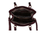 Jessie & James Lioness Concealed Carry Satchel Bag Wine SMC60077A WN