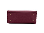 Jessie & James Lioness Concealed Carry Satchel Bag Wine SMC60077A WN