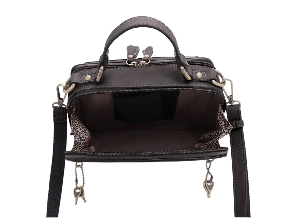 Jessie & James Pandora Compact Concealed Carry Crossbody Satchel Purse