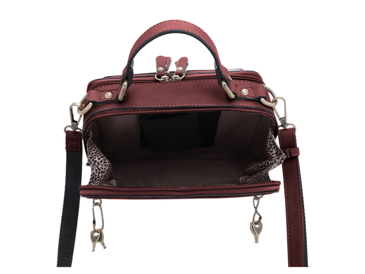 Jessie & James Pandora Compact Concealed Carry Crossbody Satchel Purse
