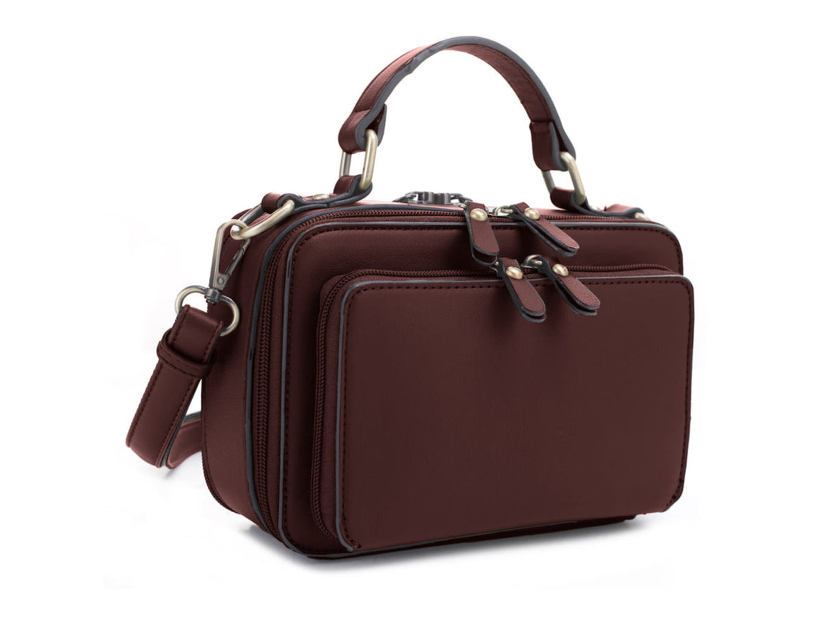 Jessie & James Pandora Compact Concealed Carry Crossbody Satchel Purse