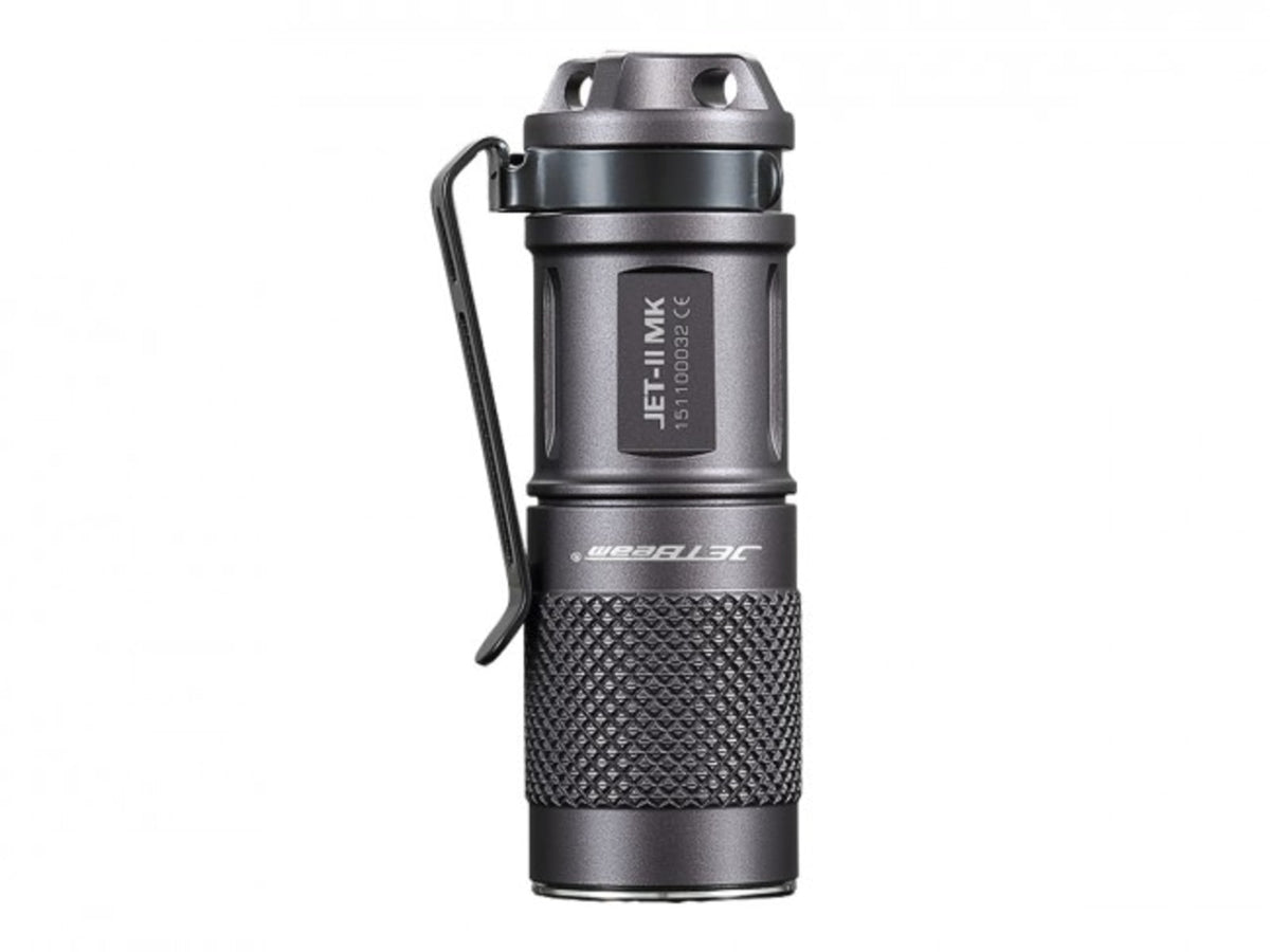 JETBeam JET-II MK LED Flashlight - 510 Lumens Gray JETBEAM-JET-II-MK