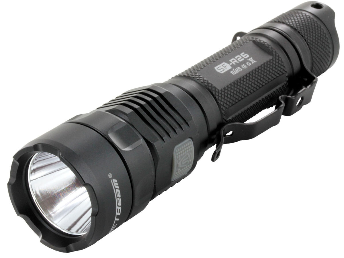 JETBeam SF-R26 Rechargeable LED Flashlight Gray SF-R26