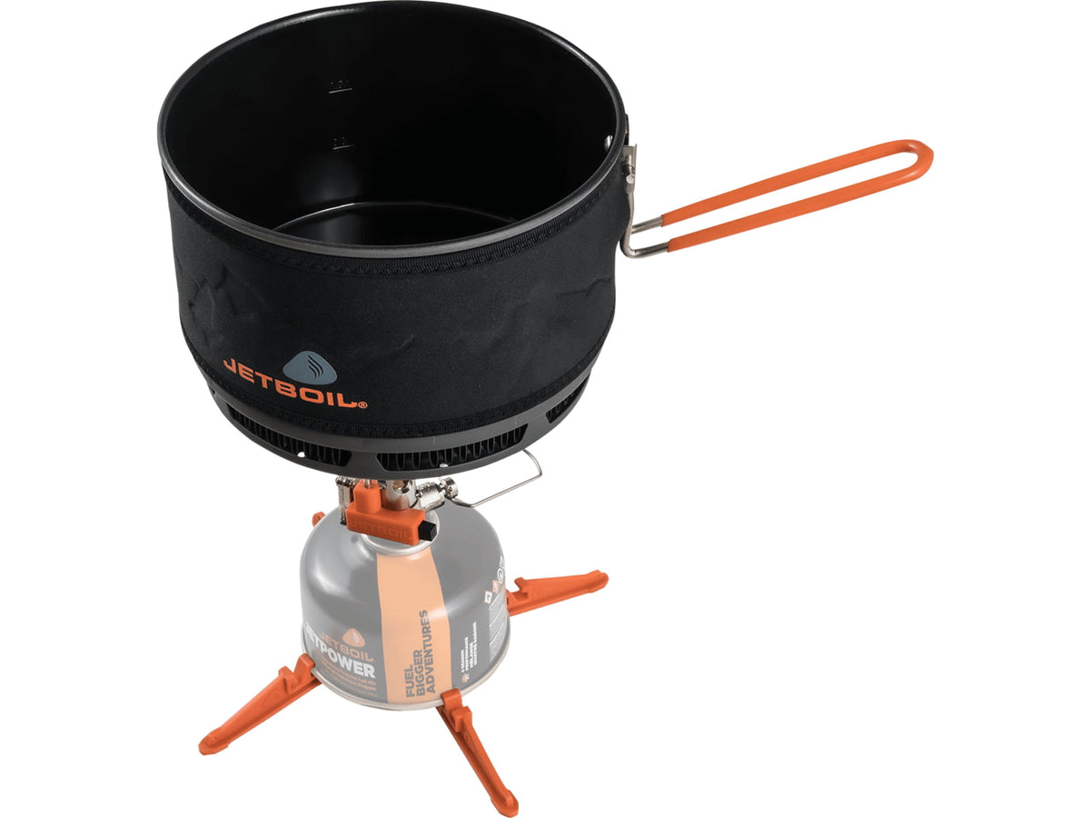 Jetboil 1.5L Ceramic FluxRing Cook Pot Carbon CRCPT15