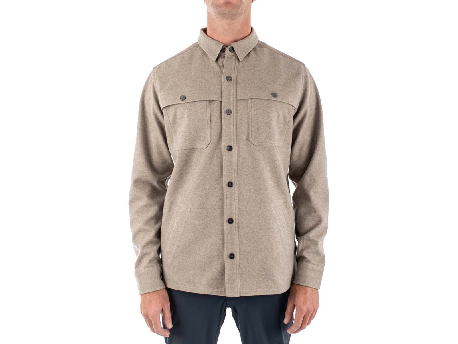Jetty Men's Maverick Jacshirt Storm Large