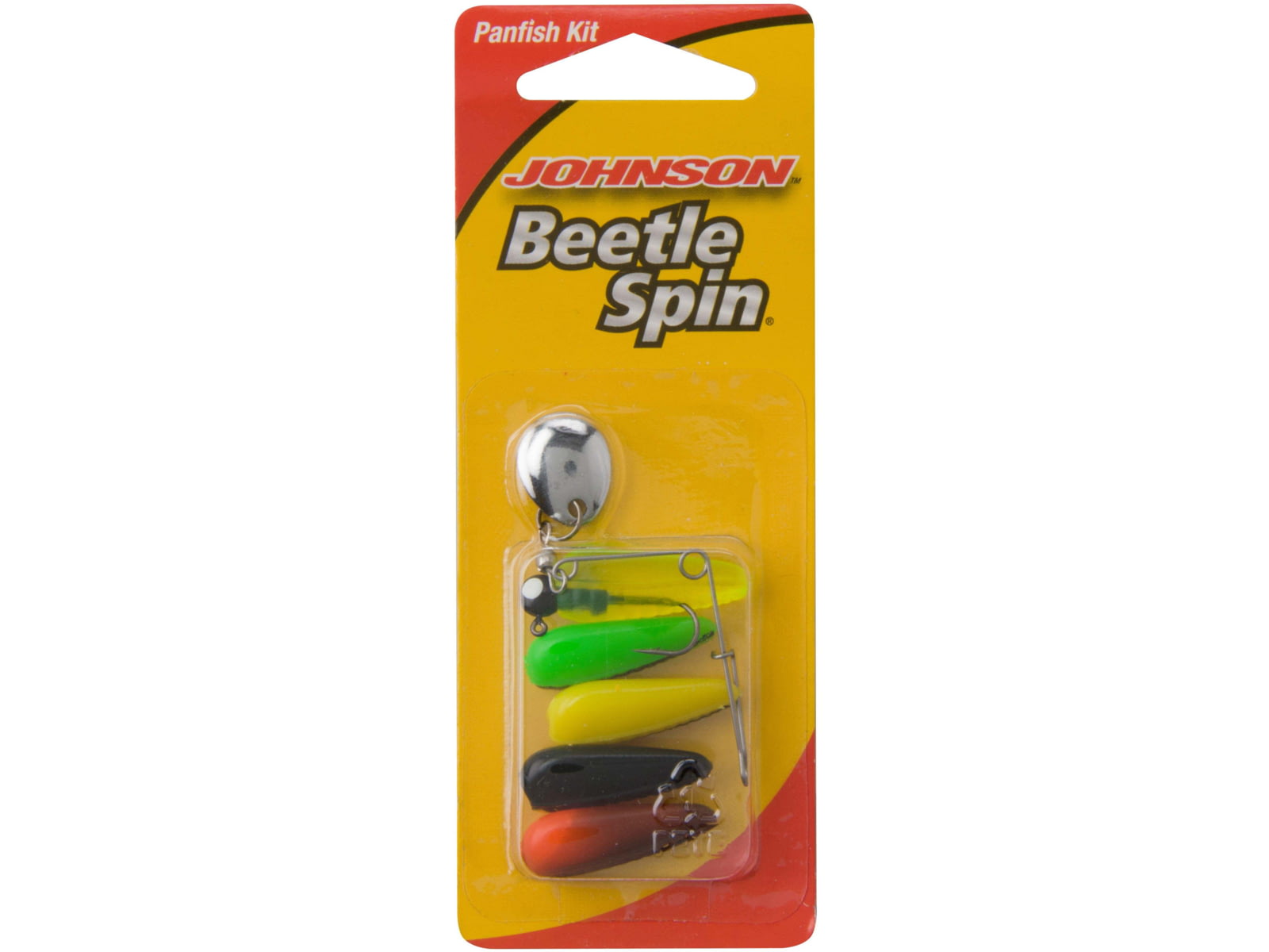 Johnson Beetle Spin Panfish Buster Hard Bait Varied 1in / 3cm Hook Size 10 Assorted 1062461
