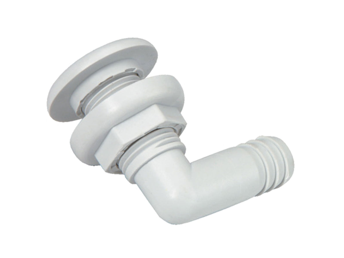 Johnson Pump 90 deg Thru Hull Connector 3/4" 3/4in 75035-00