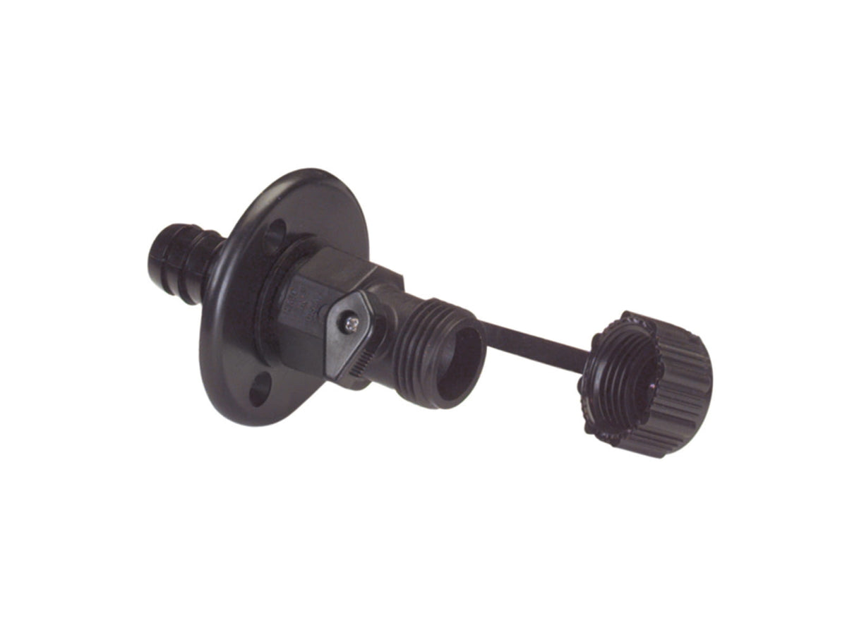 Johnson Pump Fitting 3/4" Hose Bulkhead 09-10616