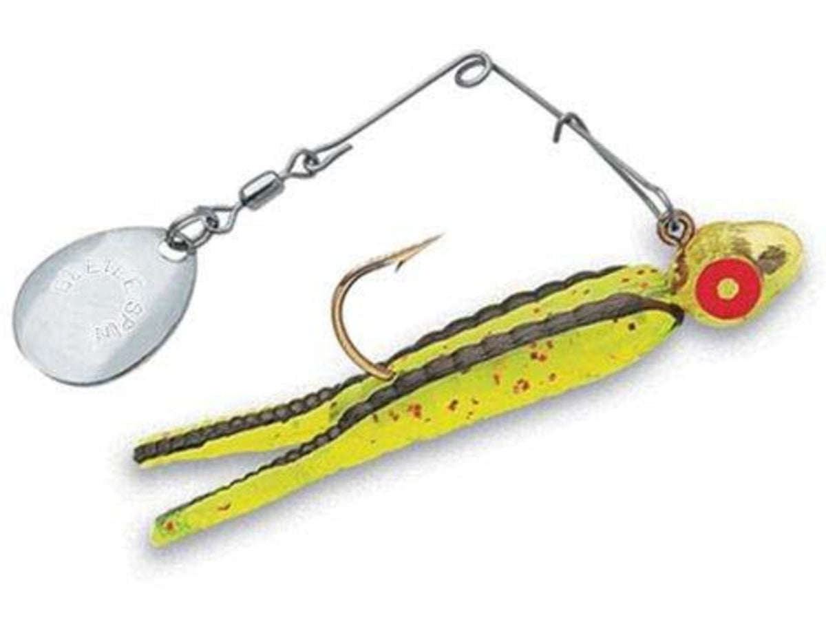Johnson Rattlinft Beetle Spin Hard Bait 1/8 oz Chartreuse 1057144