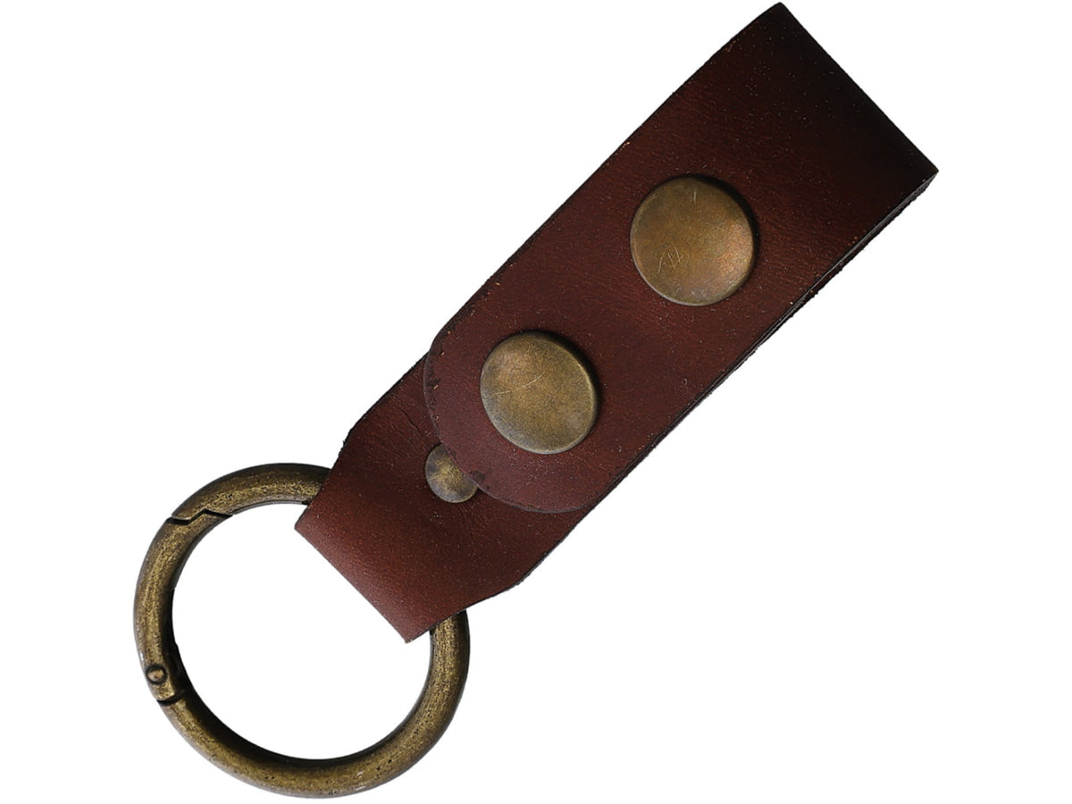 Joker Knives Dangle w/ Cognac Leather 4.5in Overall DG03
