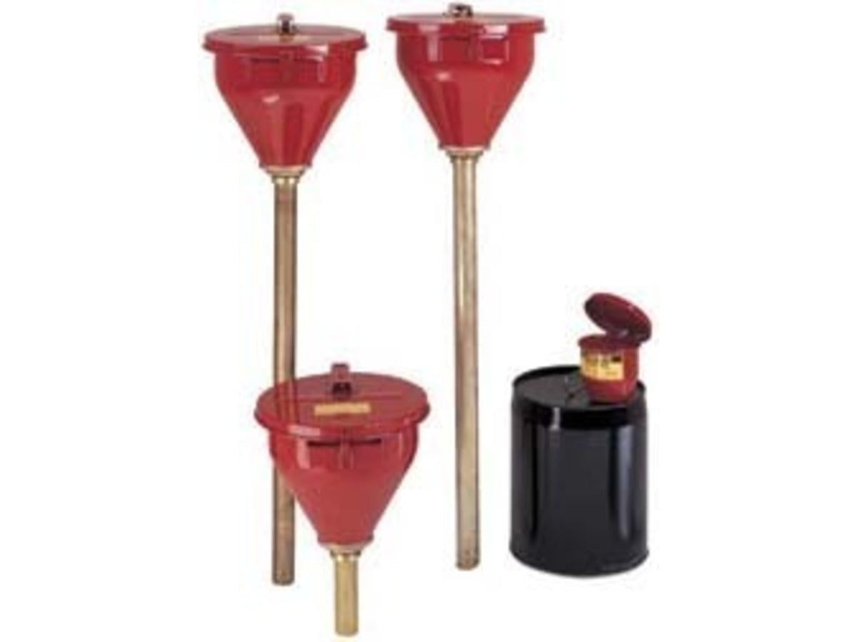 Justrite Wide-Mouth Safety Drum Funnels Justrite 08207