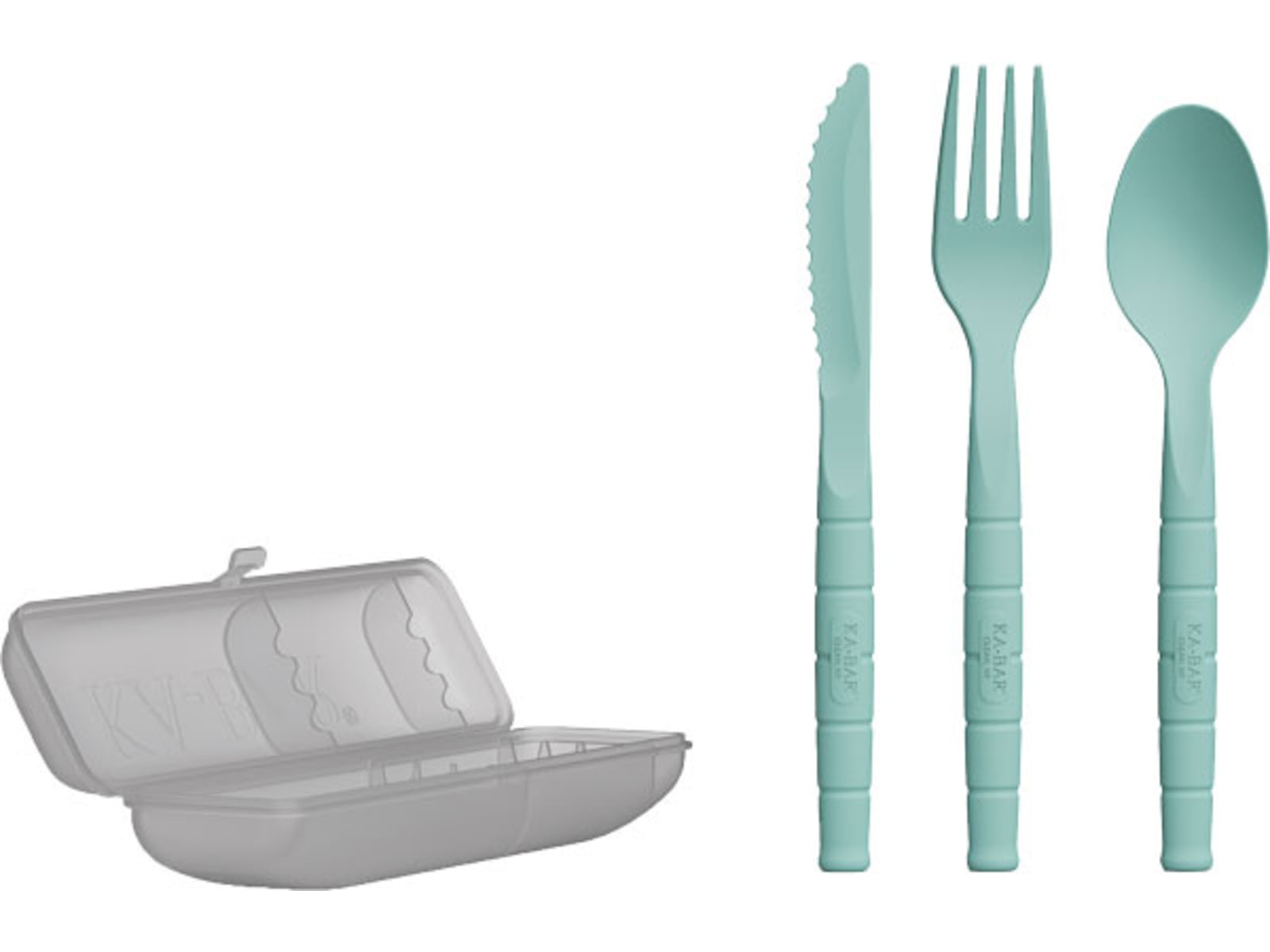 KA-BAR Knives Lunch Pal w/Spoon/Fork/Knife w/Lightweight Case