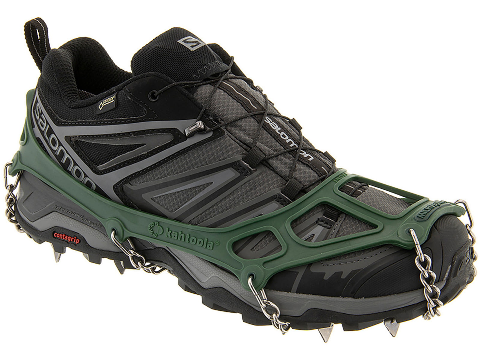 USED Kahtoola MICROspikes Traction System Forest Green Medium