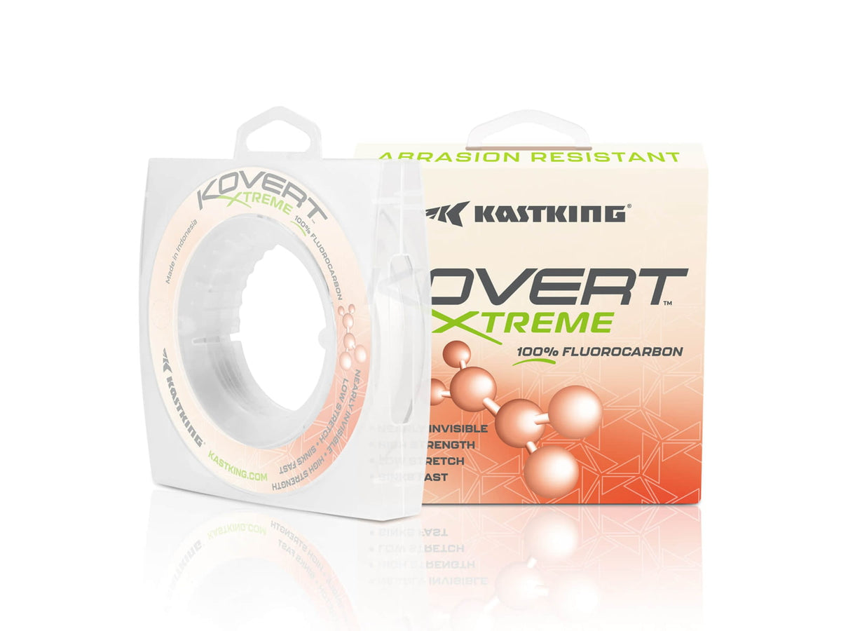 Kast King Kovert Xtreme Fluorocarbon Fishing Line Clear