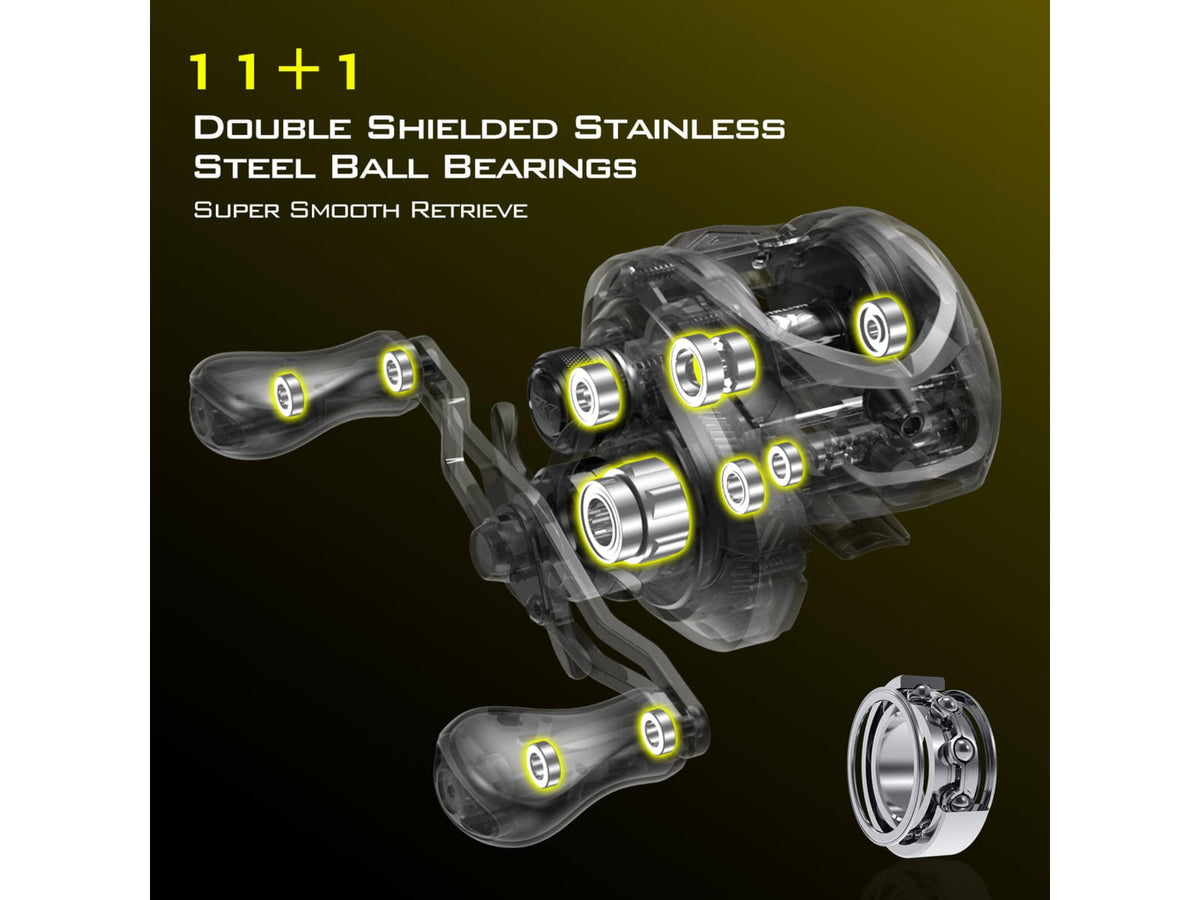 Kast King Skeet Reese Icon Baitcasting Reels Left