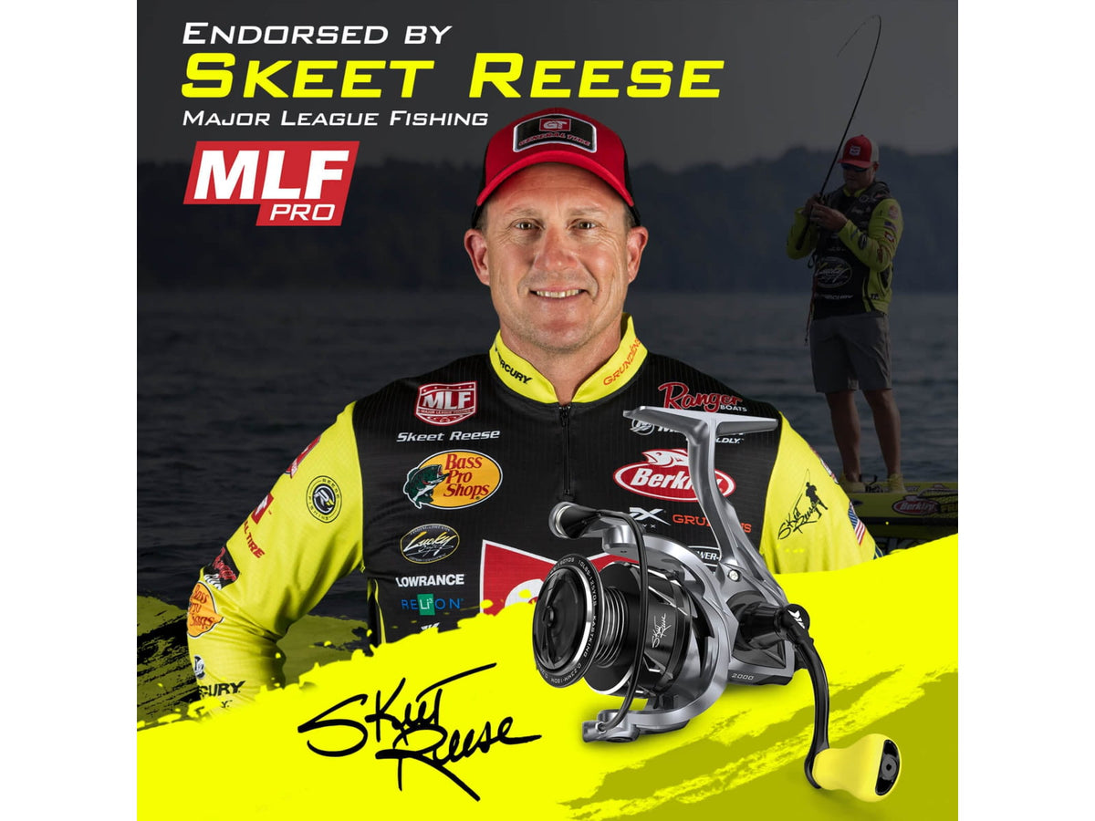 Kast King Skeet Reese Icon Spinning Reel Size 2000 KKRLSPNSRS20GS
