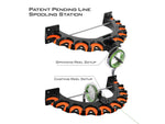 Kast King V10LS Spooling Station and Rod Rack Orange/Black KKTAROMRRV10LSOR