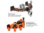 Kast King V10LS Spooling Station and Rod Rack Orange/Black KKTAROMRRV10LSOR