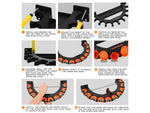 Kast King V10LS Spooling Station and Rod Rack Orange/Black KKTAROMRRV10LSOR