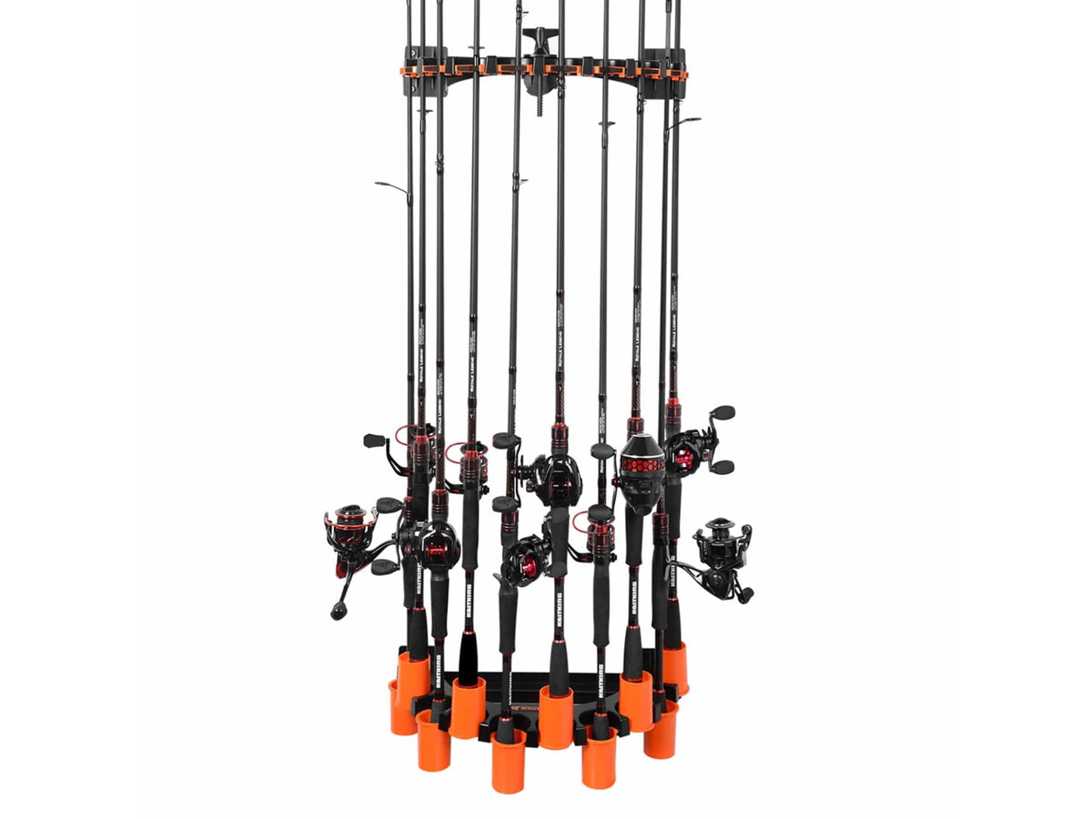 Kast King V10LS Spooling Station and Rod Rack Orange/Black KKTAROMRRV10LSOR