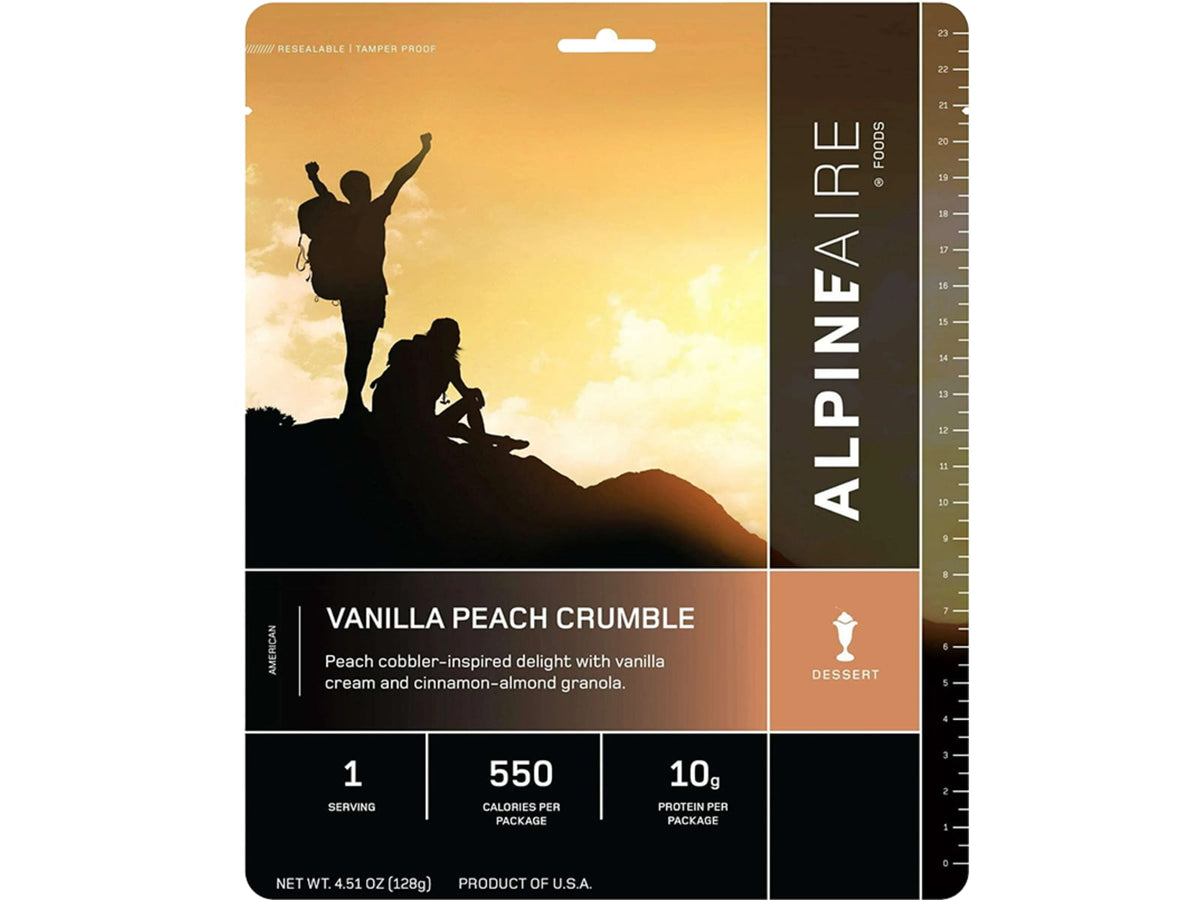 Katadyn Alpine Aire Foods Vanilla Peach Crumble