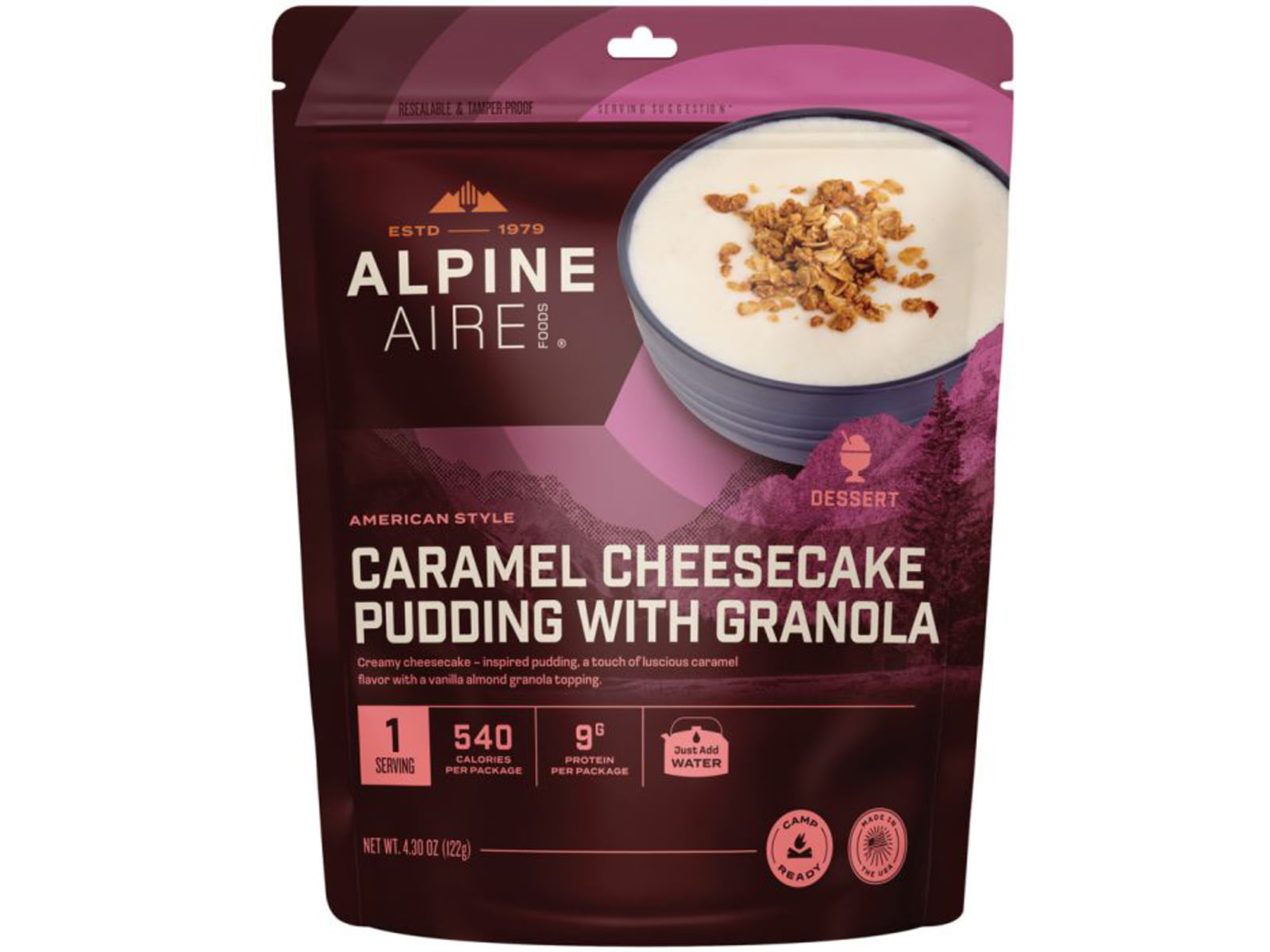 Katadyn Caramel Cheesecake Pudding w/Granola One Size