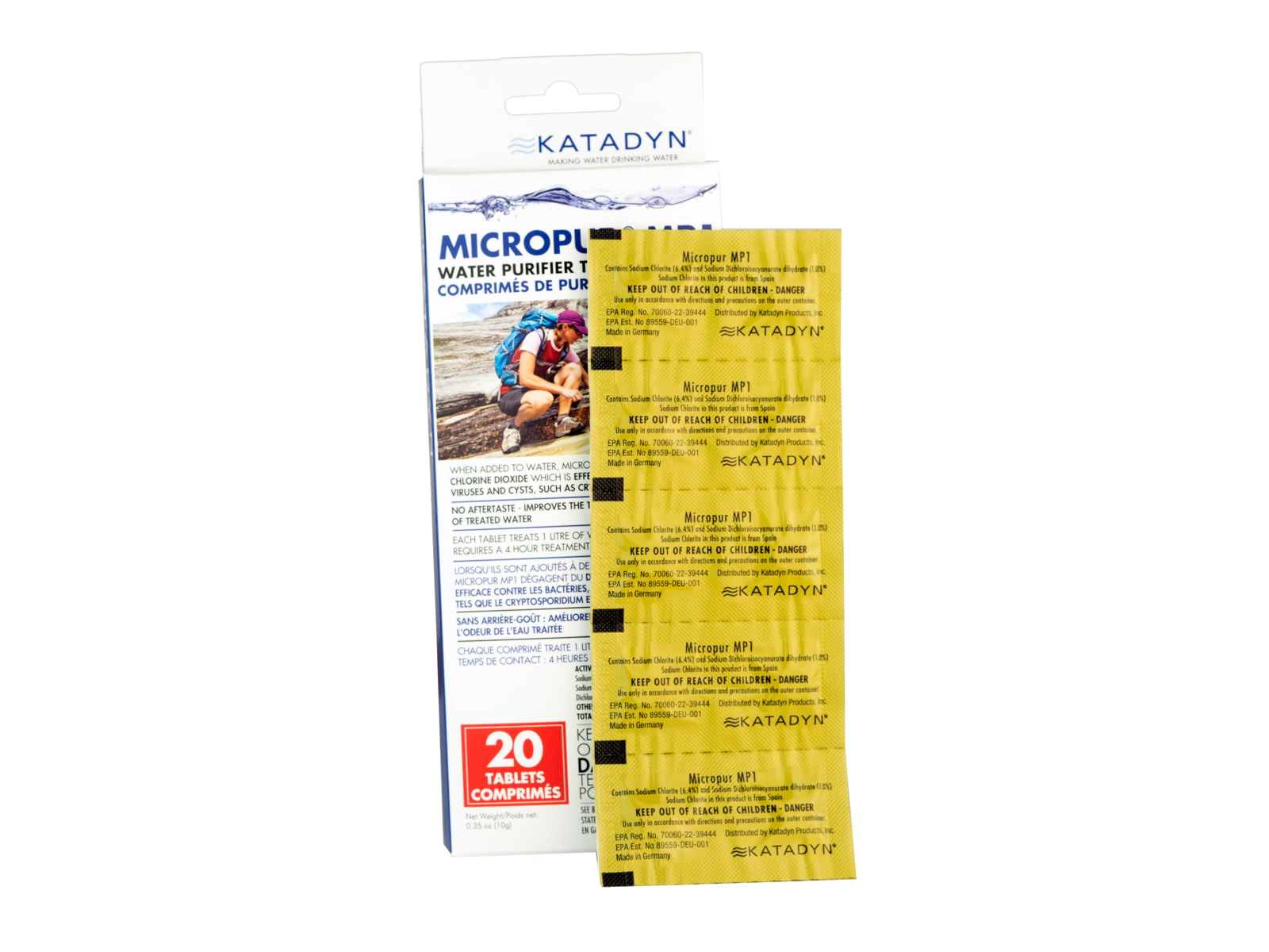 Katadyn Micropur Tablets 20 Pk