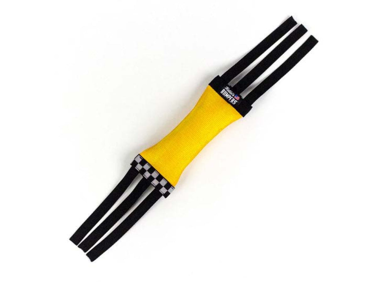 Katie's Bumpers Double Tails Dog Toy Yellow HH20YEL