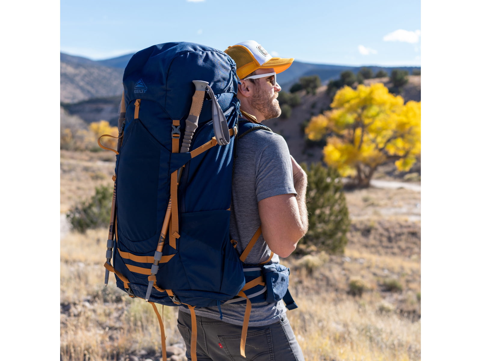 Kelty Glendale 105L Backpack Blue/Cathay Spice 105 Liter