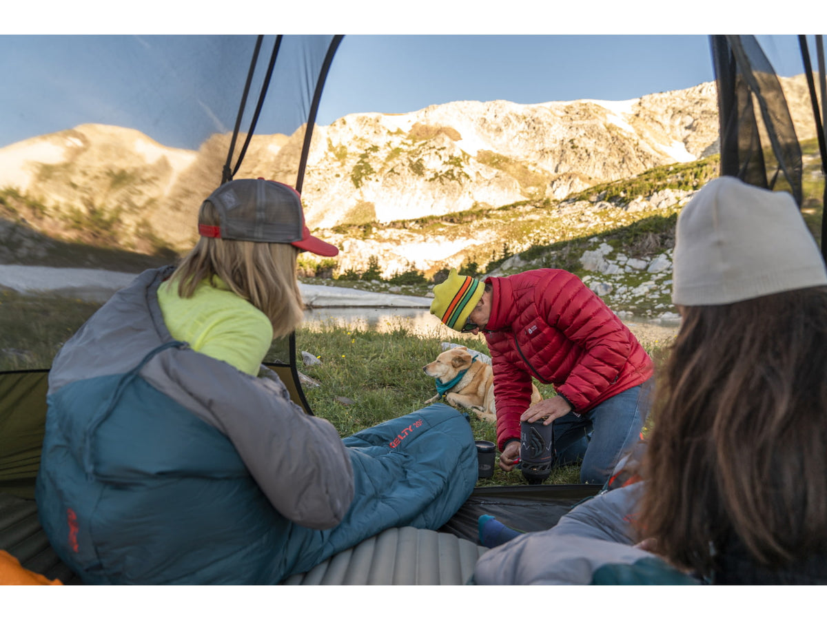 Kelty Grand Mesa 4 Tent Beluga/Golden Oak One Size