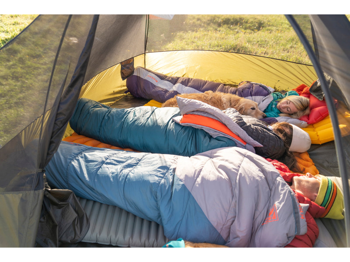 Kelty Grand Mesa 4 Tent Beluga/Golden Oak One Size