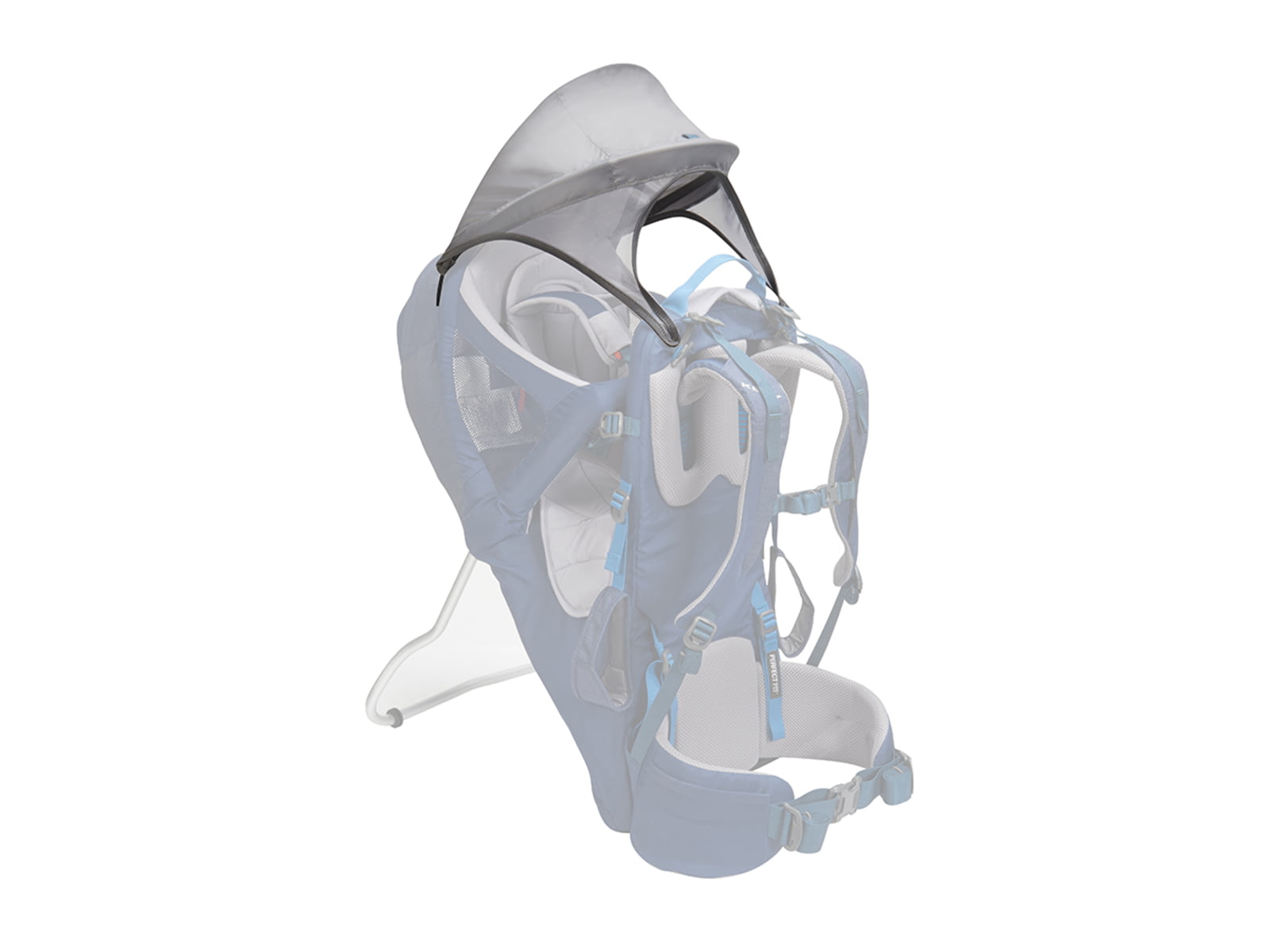 Kelty Journey Perfectfit Sunshade Gray One Size