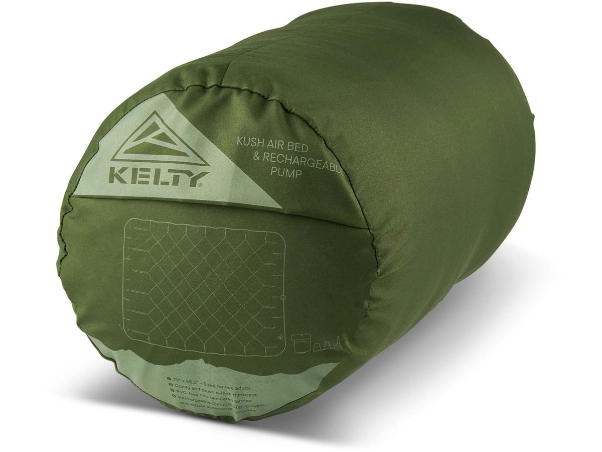 Kelty Kush Air Bed w/Rechargeable Pump Sea Spray 37451925SS