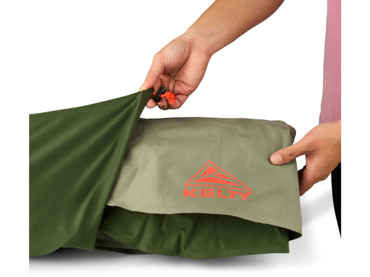 Kelty Kush Air Bed w/Rechargeable Pump Sea Spray 37451925SS