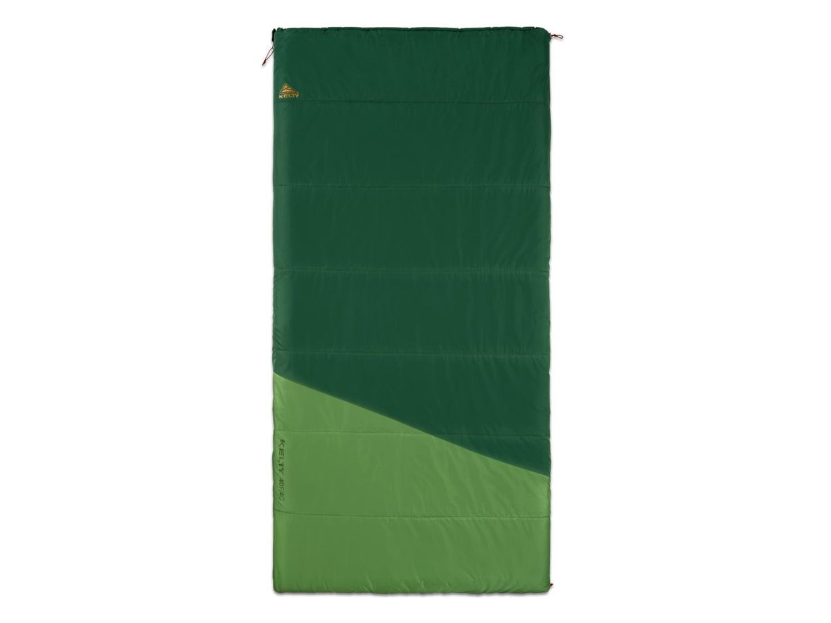 Kelty Solstice 40 Deg Sleeping Bag Black Forest/Dill/Woodthrush