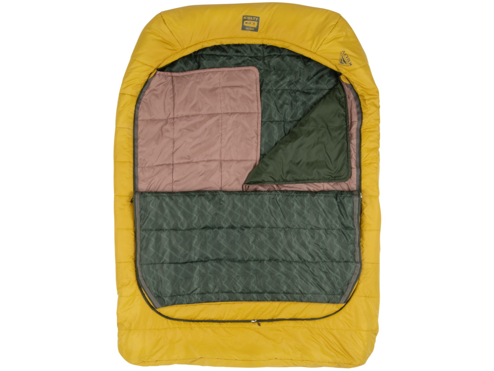 Kelty Tru.Comfort 20F Doublewide Sleeping Bag Olive Oil/Gamescape Double Wide