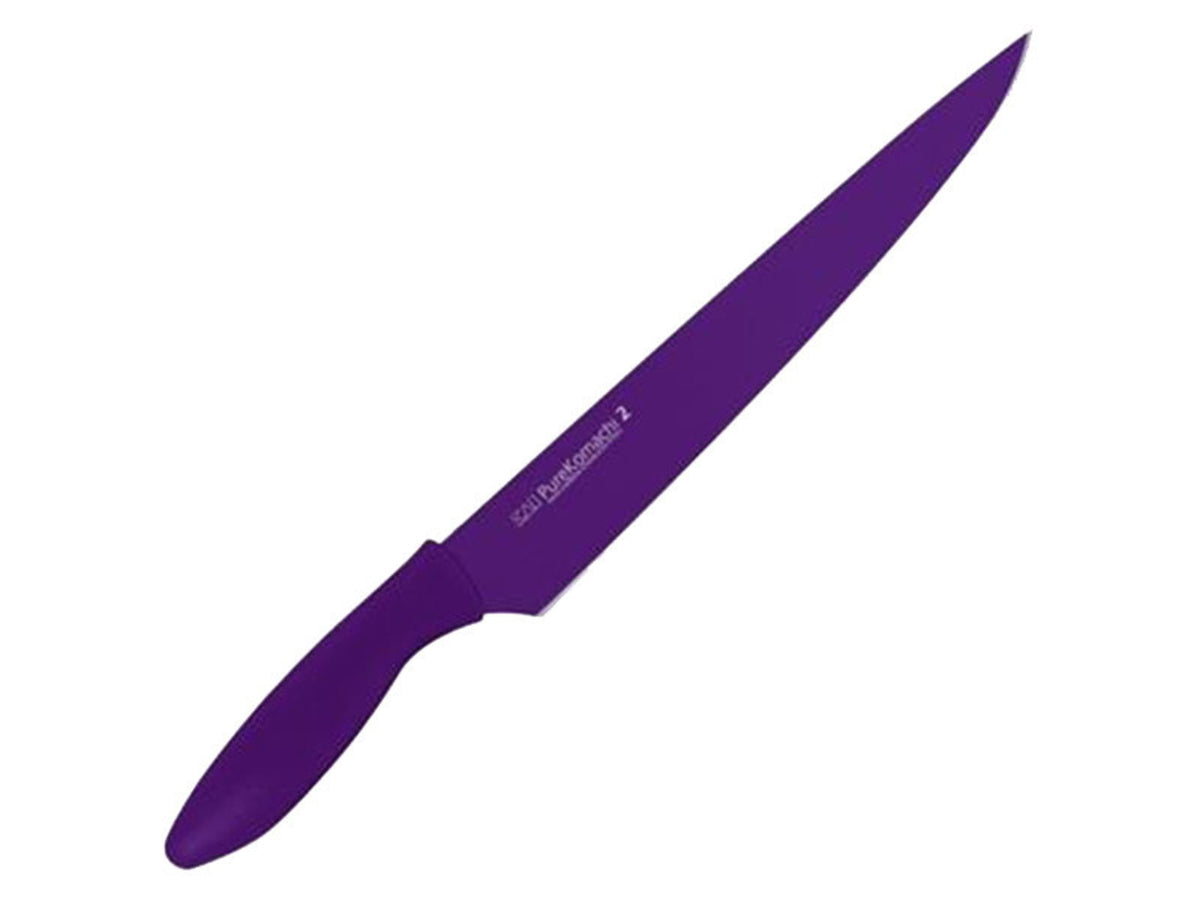 Kai Housewares PK2 Slicing Knife 9 in Light Purple Handle/Blade w/Sheath KAB5067