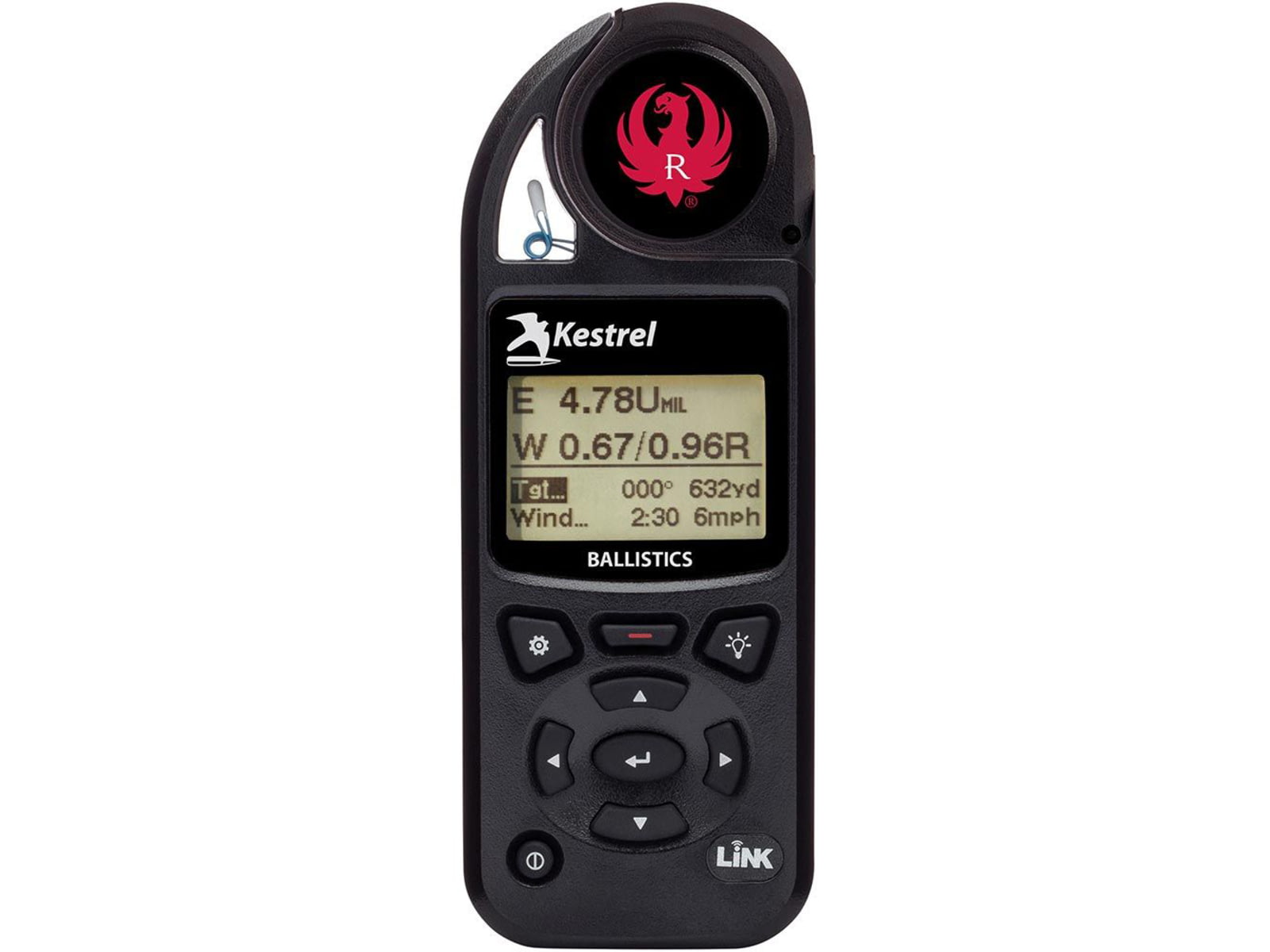 Kestrel Ruger 5700 Ballistics Weather Meter with LiNK Black 5.0 x 1.9 x 1.1 in