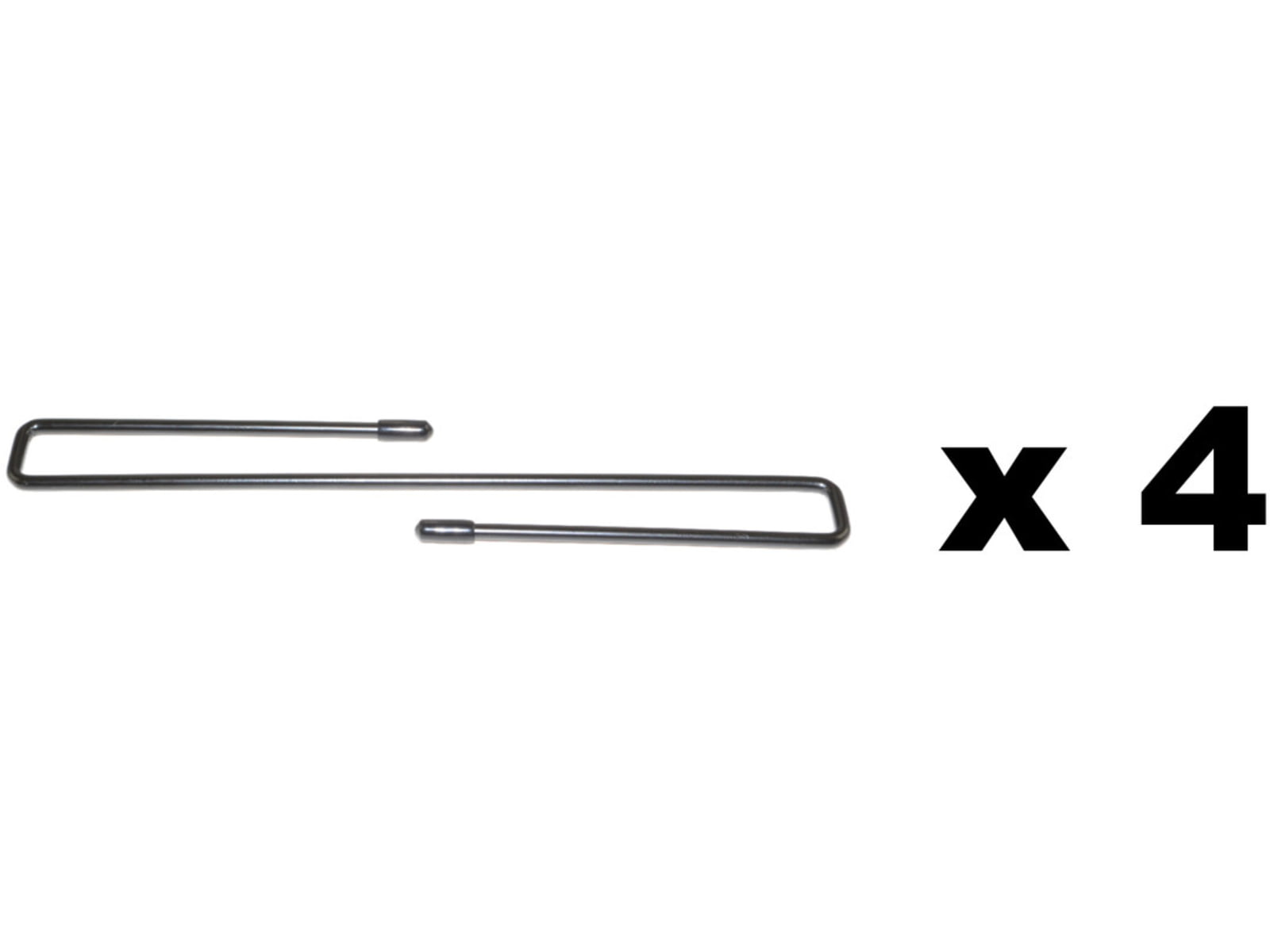 Kexuan Safe Shelf Handgun Hangers Set of 5 Black PTHG