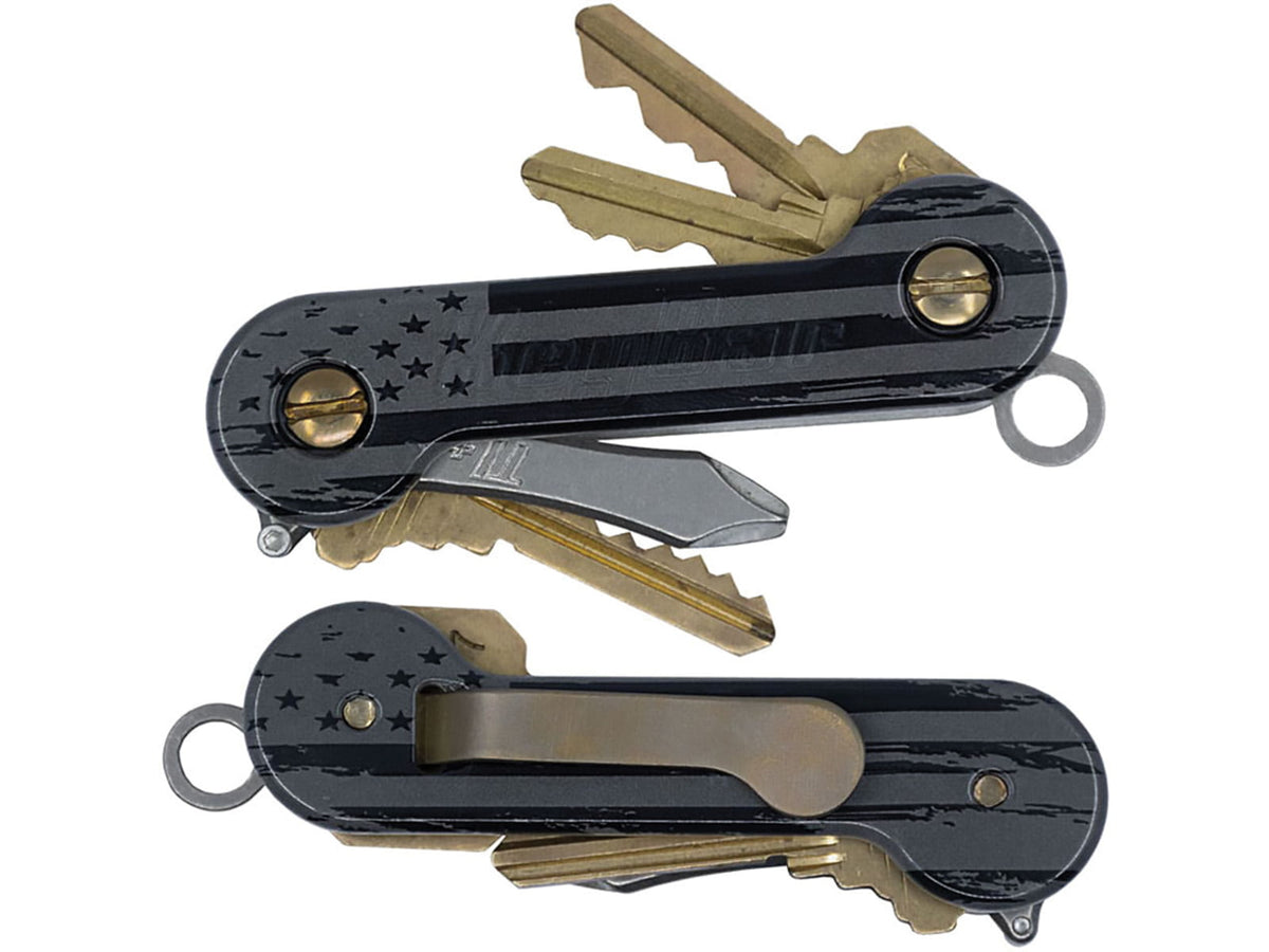KeyBar Black and Gray Flag